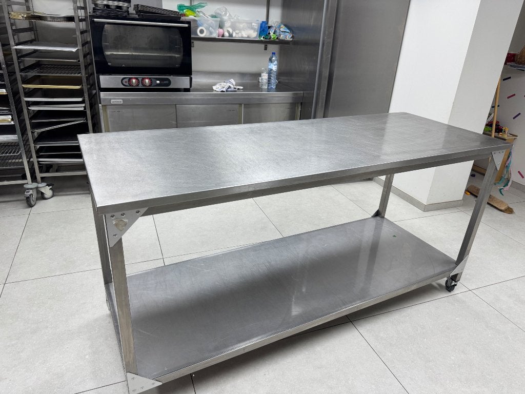 Werktafel horeca RVS, Ophalen, Gebruikt
