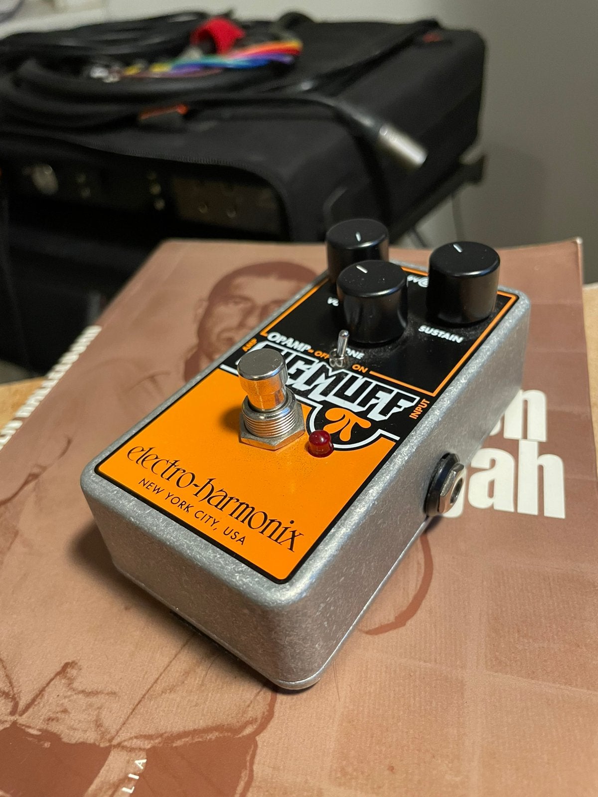 Electro Harmonix Op-Amp Big Muff Pi Fuzz, Muziek en Instrumenten, Ophalen of Verzenden, Gebruikt, Distortion, Overdrive of Fuzz