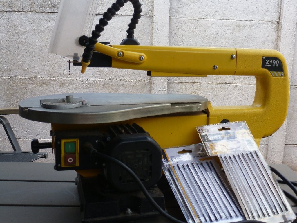 elctriche figuurzaag, Ophalen, Gebruikt, Figuurzaag, Powerplus