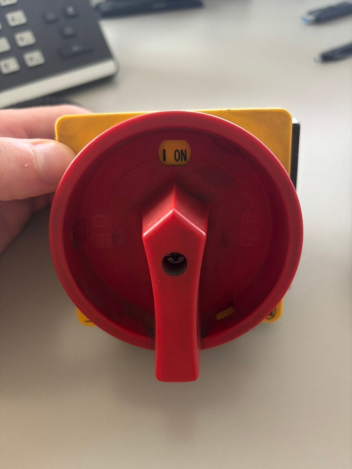 Eaton nokkenschakelaar P3+N 63A, Doe-het-zelf en Bouw, Elektriciteit en Kabels, Ophalen of Verzenden, Gebruikt, Eaton, Schakelaar