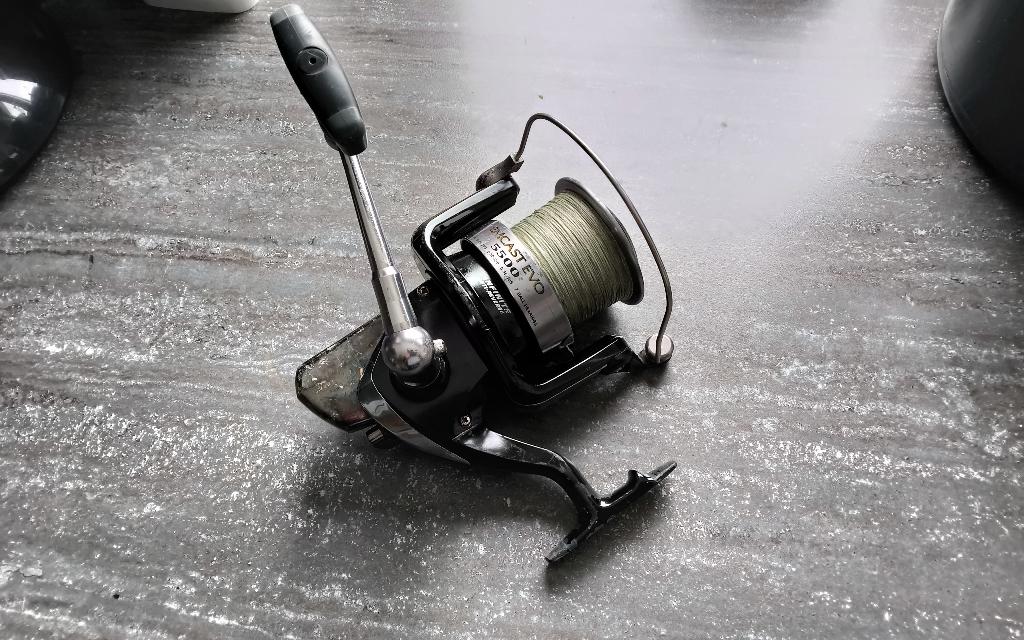 Daiwa emcast Evo 5500 molen.45€., Watersport en Boten, Hengelsport | Algemeen, Ophalen of Verzenden, Gebruikt, Molen