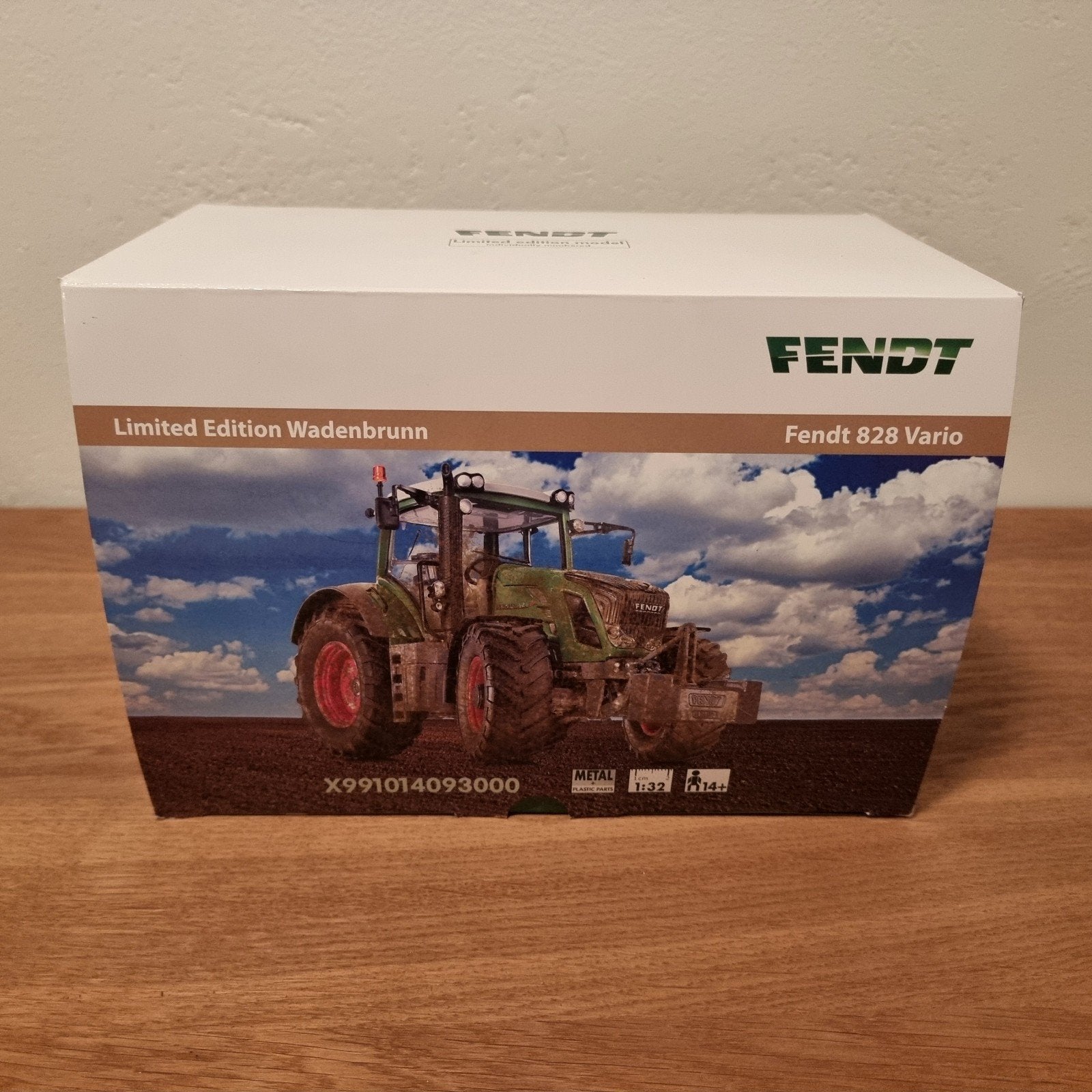Fendt 828 Vario Wadenbrunn Wiking, Ophalen of Verzenden, Nieuw, Tractor of Landbouw, Overige merken