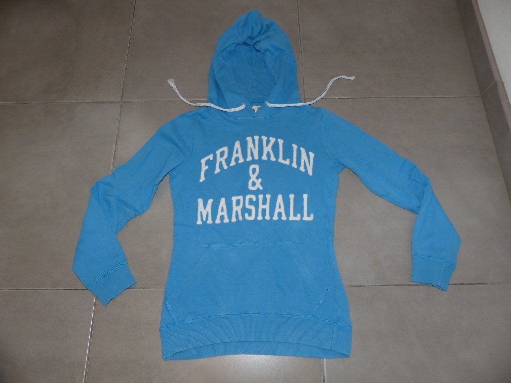 Pull bleu Franklin & Marshall - taille S, Enlèvement ou Envoi, Taille 36 (S), Comme neuf, Franklin