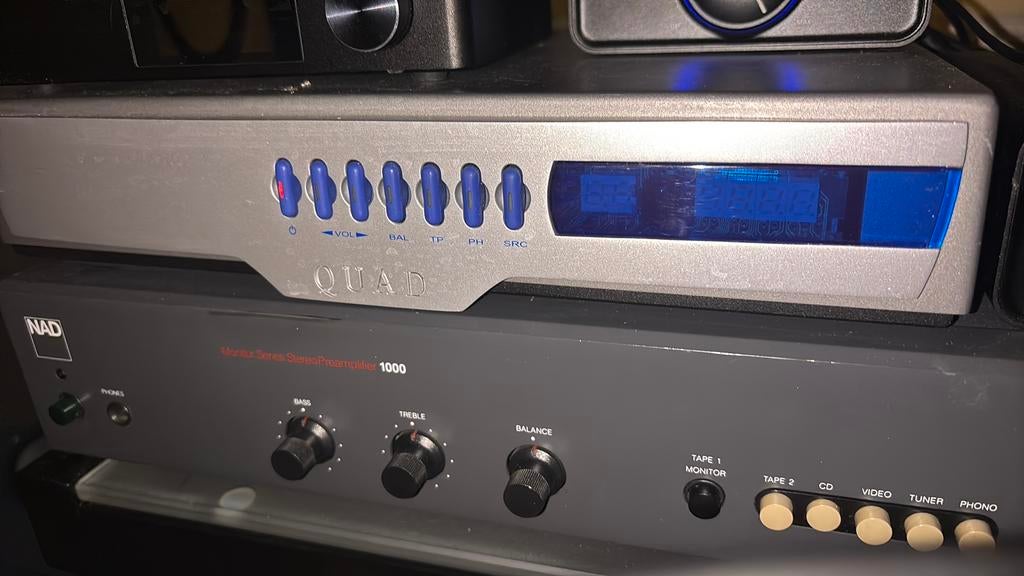 Quad 99 Préamplificateur Hi-Fi avec télécommande, Ophalen, Zo goed als nieuw
