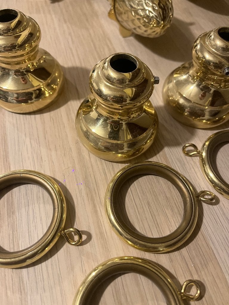 Suspendre des rideaux, Enlèvement, Comme neuf, Métal
