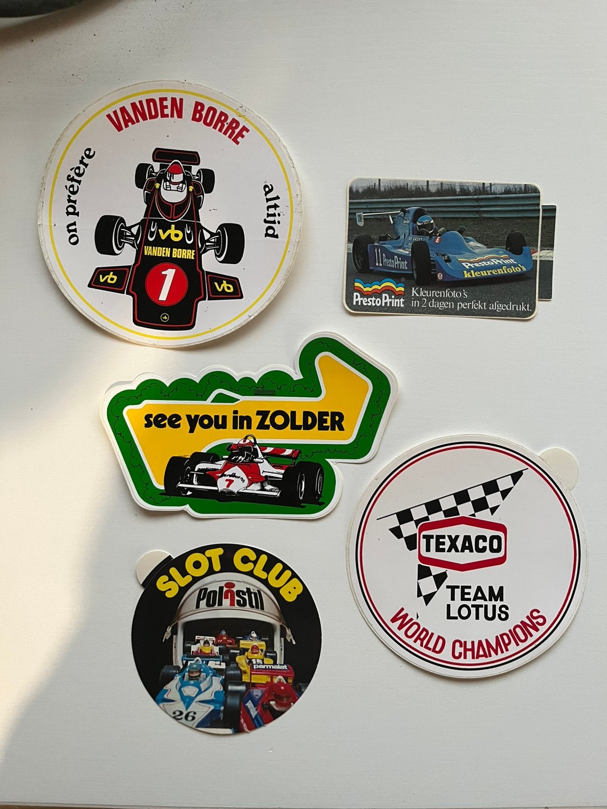 Motorsportstickers, Verzamelen, Ophalen of Verzenden, Zo goed als nieuw