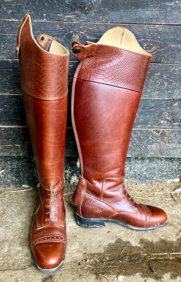 Prachtige Lipica brede kuit rijlaarzen, Animaux & Accessoires, Vêtements d'équitation, Neuf, Femmes, Chaussures, Enlèvement ou Envoi