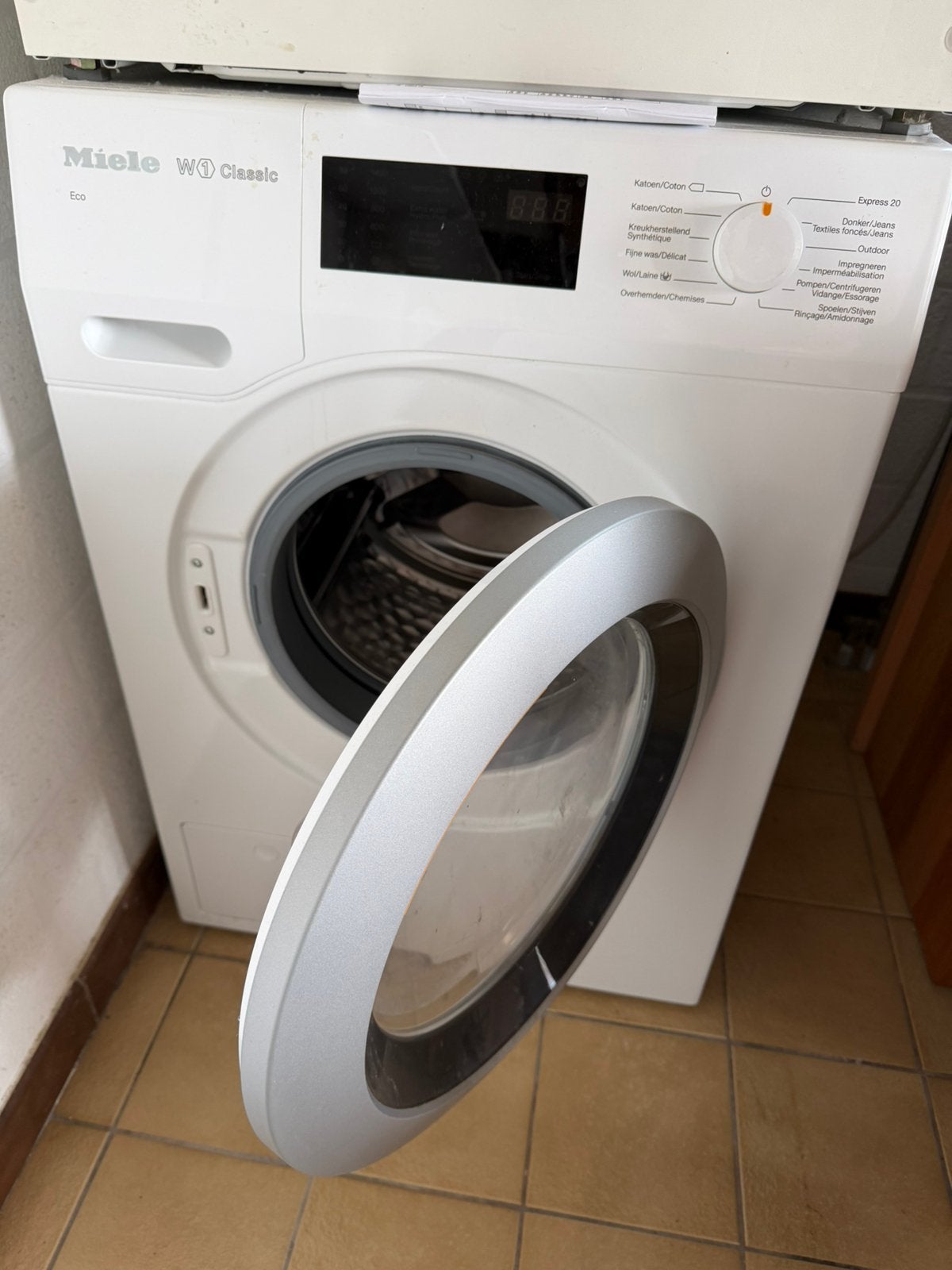 Sèche-linge Novotronic T 490 de Miele —appareil très robuste, Electroménager, Enlèvement, Comme neuf, Évacuation d'air