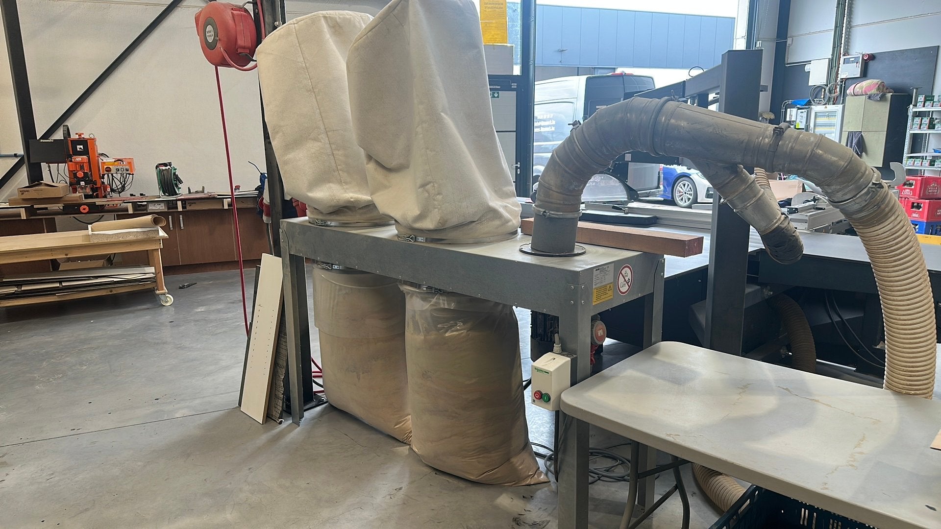 2 zak stofafzuiging, Zakelijke goederen, Machines en Bouw | Houtbewerking, Ophalen