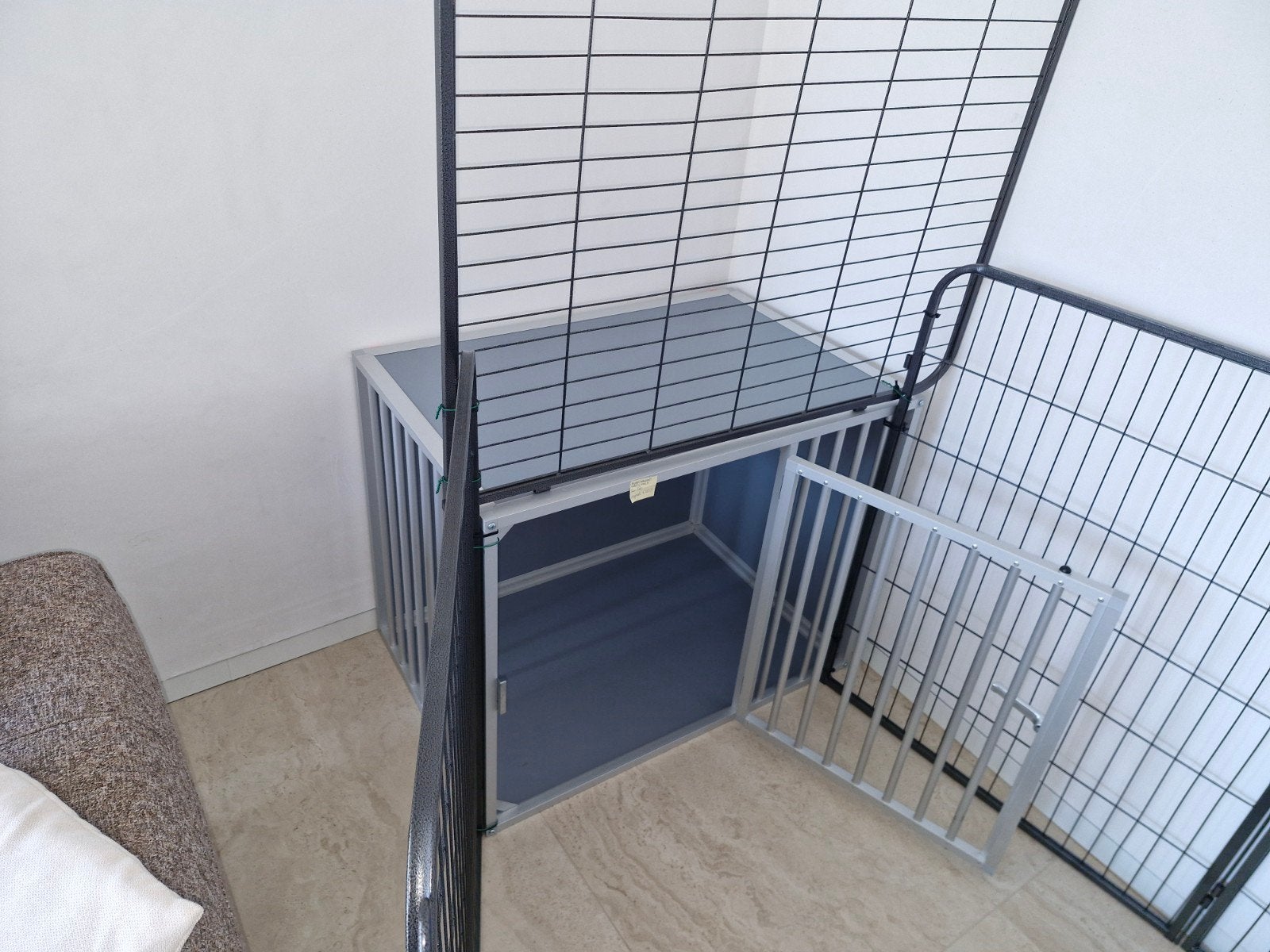 hondenbench hundos model dl maar m, Ophalen, Zo goed als nieuw, 75 tot 110 cm, 65 tot 100 cm