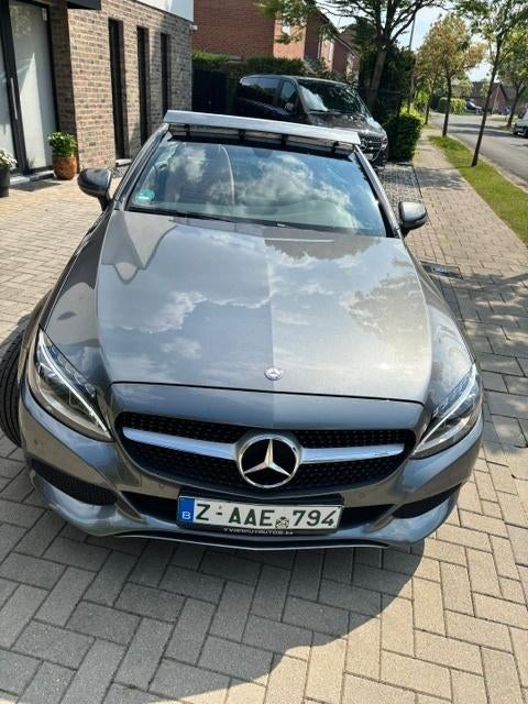 MERCEDES C 220 CABRIOLET | 4-MATIC | AIRSCARF | TOP |, Auto's, Automaat, 4 zetels, Euro 6, Leder