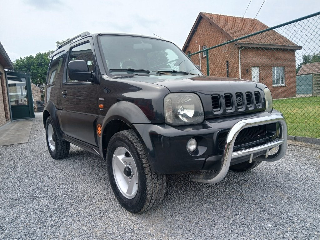 suzuki jimny #4x4# lichte vracht !!gekeurd!! bj 2002, Stof, Bedrijf, Handgeschakeld, 2 zetels