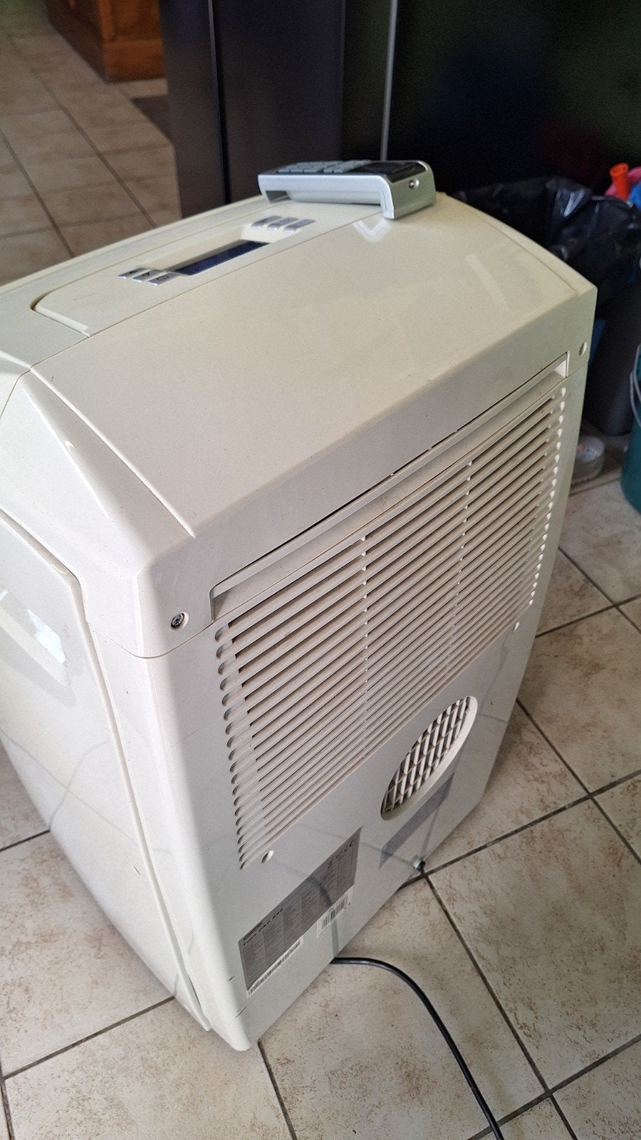 mobile airco, Enlèvement