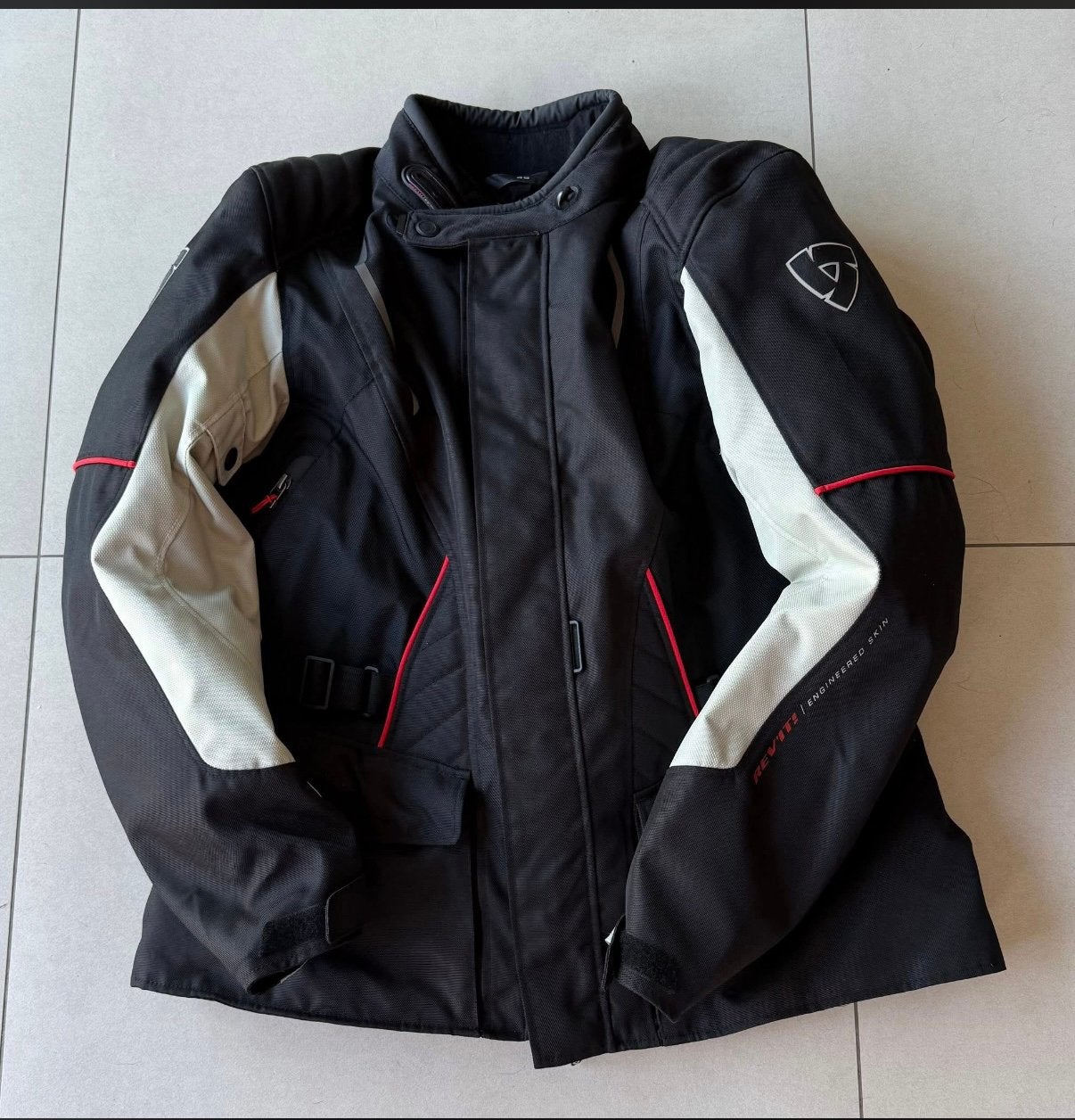Dames moto vest met rugbeschermer, Ophalen, Tweedehands, Dames, Jas | textiel