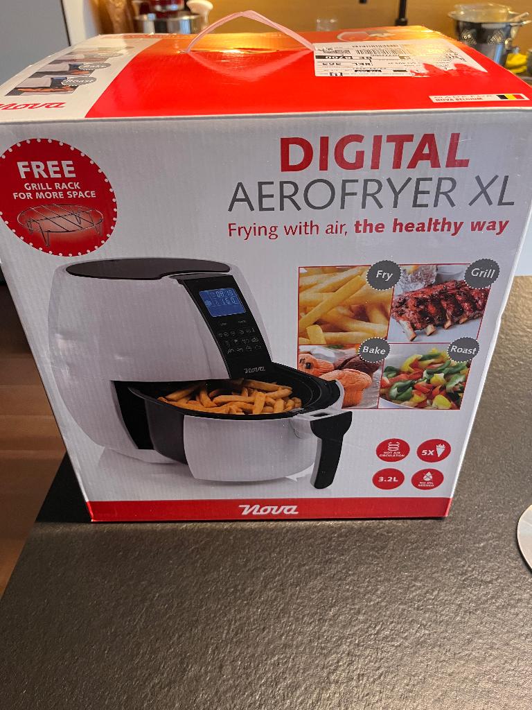 Airfryer Nova  XL Nieuw, Enlèvement, Neuf, Friteuse à air