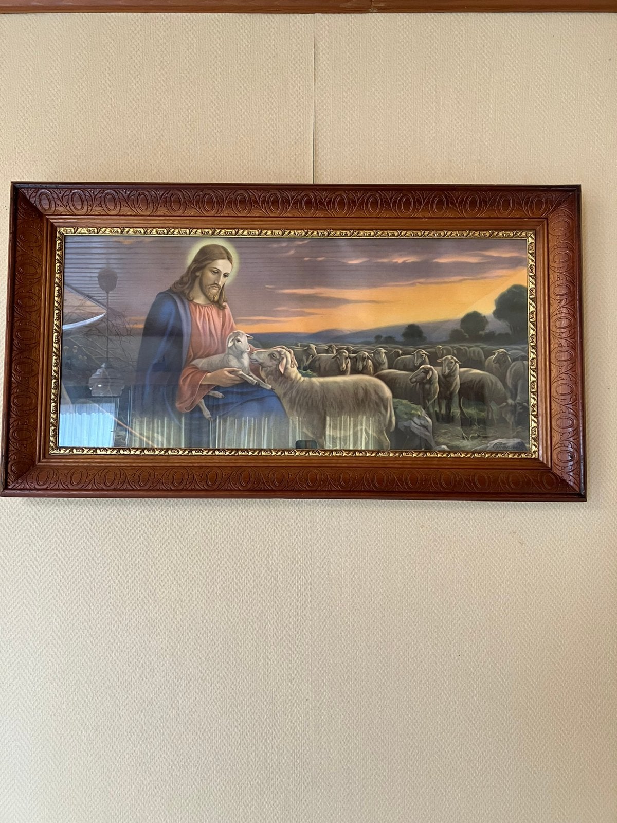 Schilderij “Jezus is de goede herder”, Ophalen
