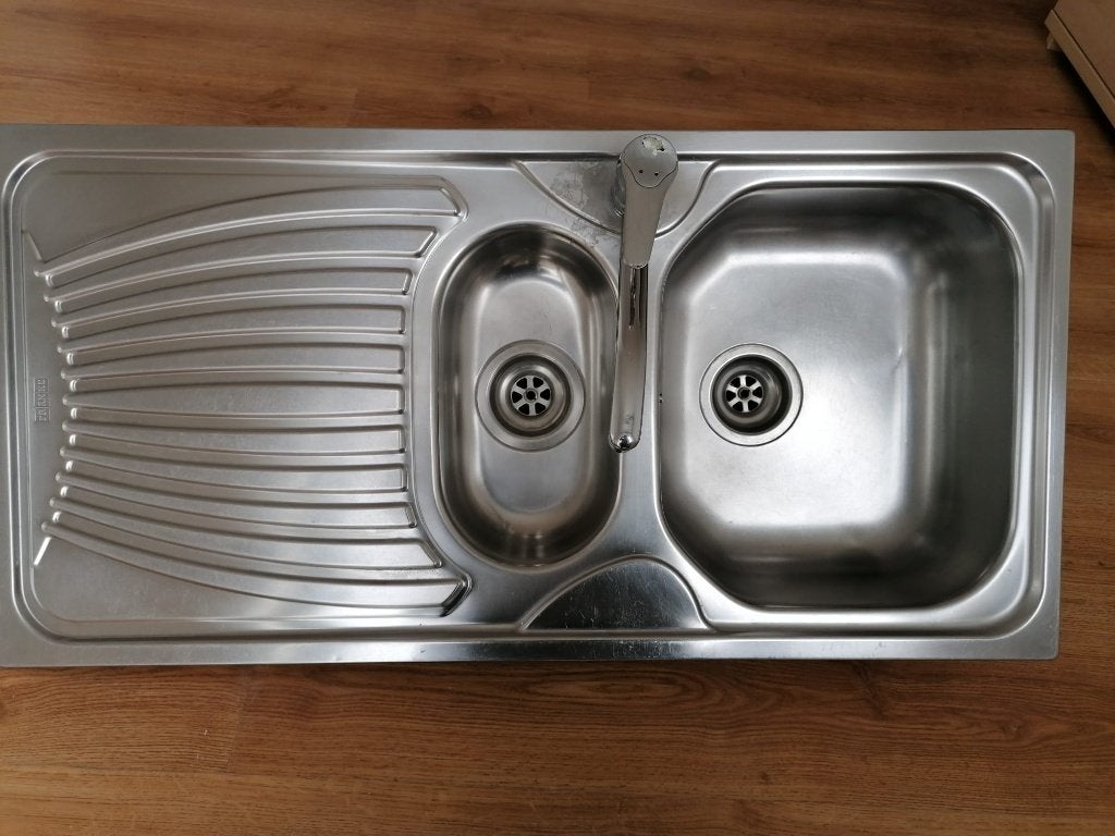 ÉVIER FRANKE inox 1 bac et 1/2, Enlèvement