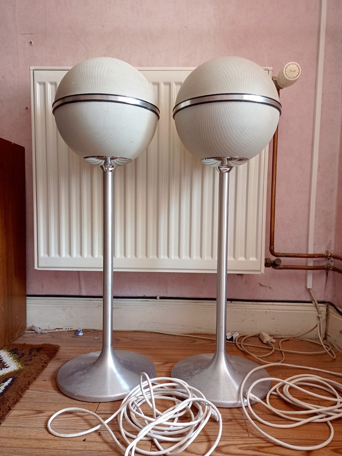 enceintes vintage grundig Audiorama 4000 blanc, Enlèvement