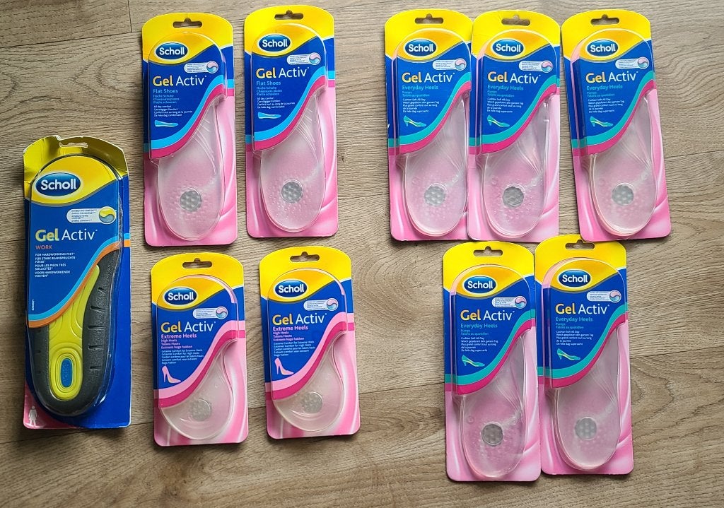 Nouveau lot de semelles Scholl Gel active 10 pièces, Enlèvement ou Envoi, Neuf, Autres types
