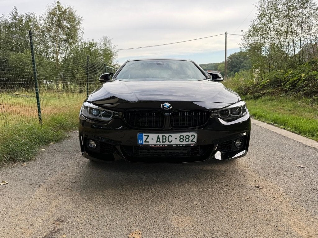 BMW 418iA-COUPE/BLACK EDITION/M-Sport/Automat/Full Option!!!, Auto's, Dealer onderhouden, Zwart, Bedrijf, 5 zetels