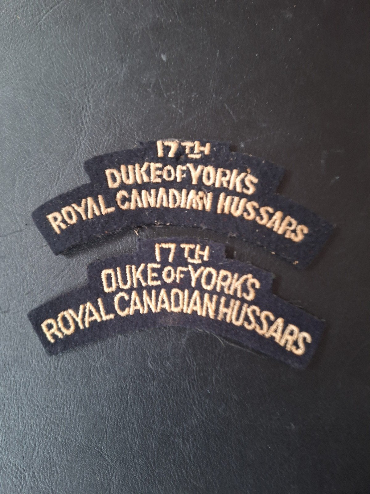 paire d'insignes Canadien ww2, Enlèvement ou Envoi