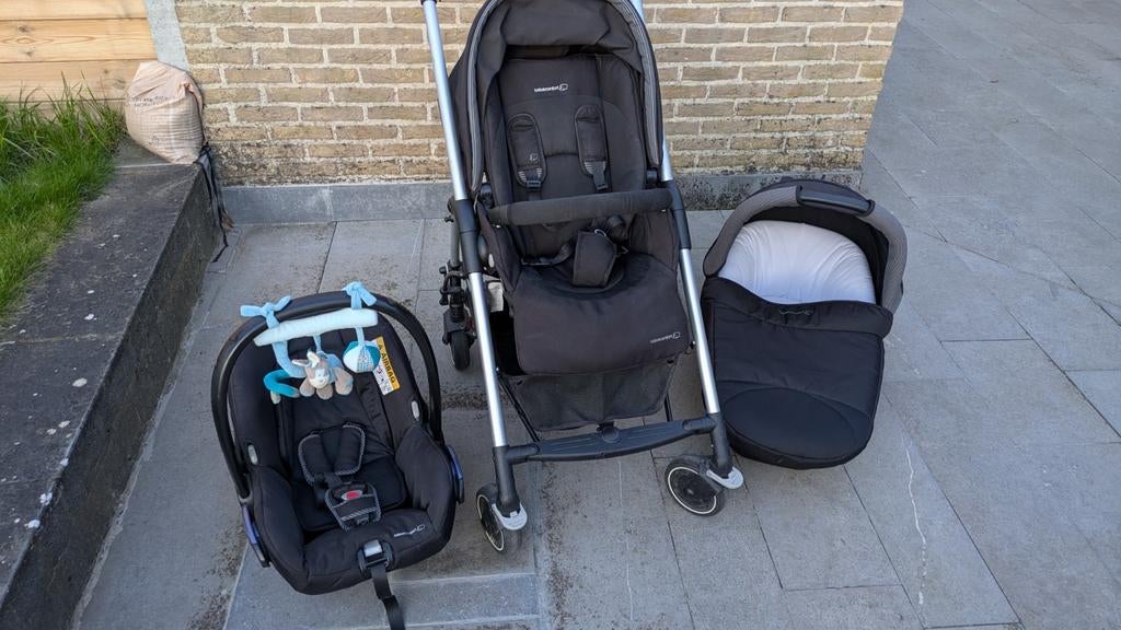 Bébéconfort 3-in-1 kinderwagen, Kinderen en Baby's, Gebruikt, Met autostoeltje, Ophalen, Kinderwagen
