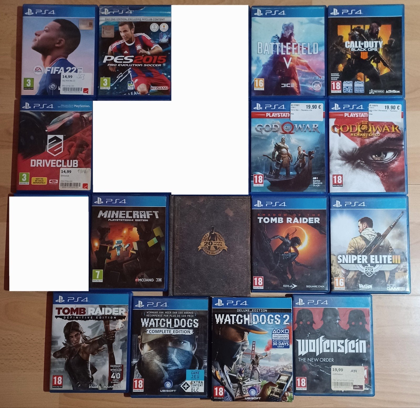 Jeux PS4 _ Prix en description, Games en Spelcomputers, Ophalen of Verzenden, Gebruikt