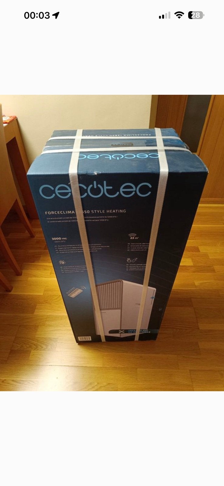 Climatiseur 12000btu neuf, Electroménager, Enlèvement, Neuf, Climatiseur mobile