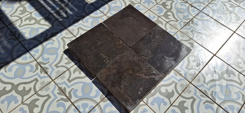 Partij Natuursteen Tegels, Ophalen, Gebruikt, 5 tot 10 m², Natuursteen