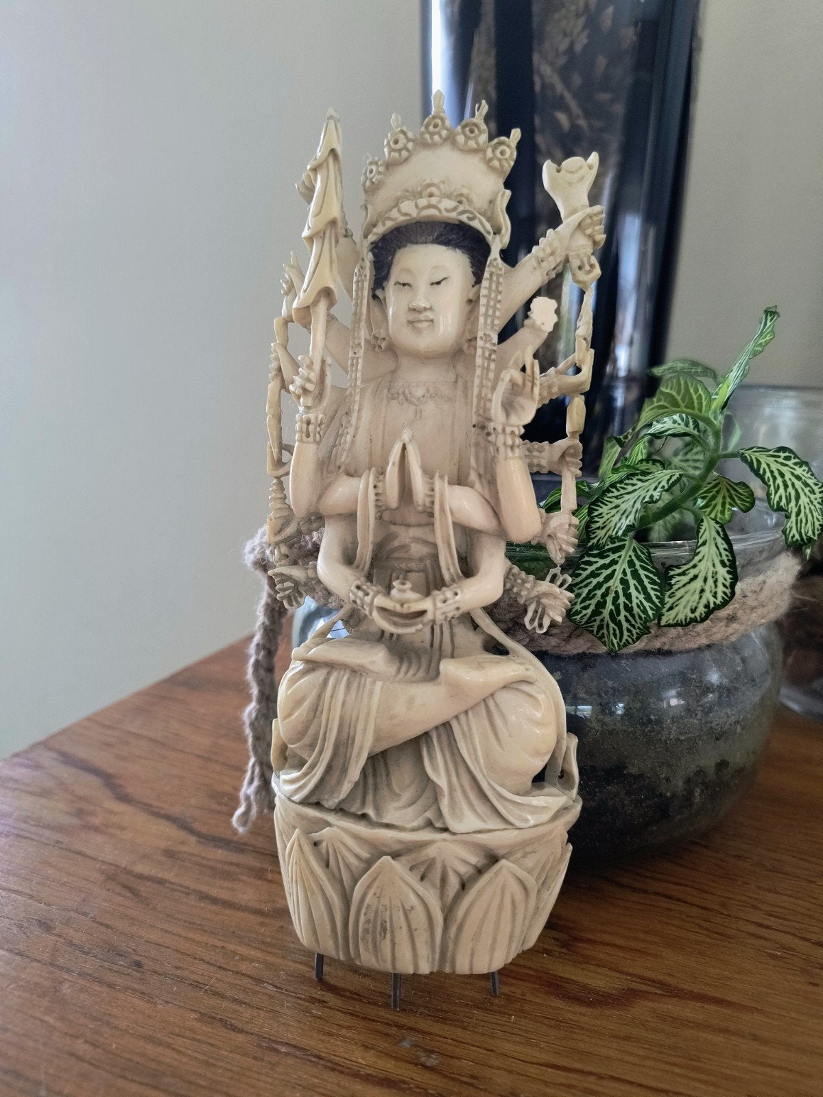 multi-armige Guanyin (Avalokiteshvara) of Lokeshvara, Antiek en Kunst, Ophalen of Verzenden