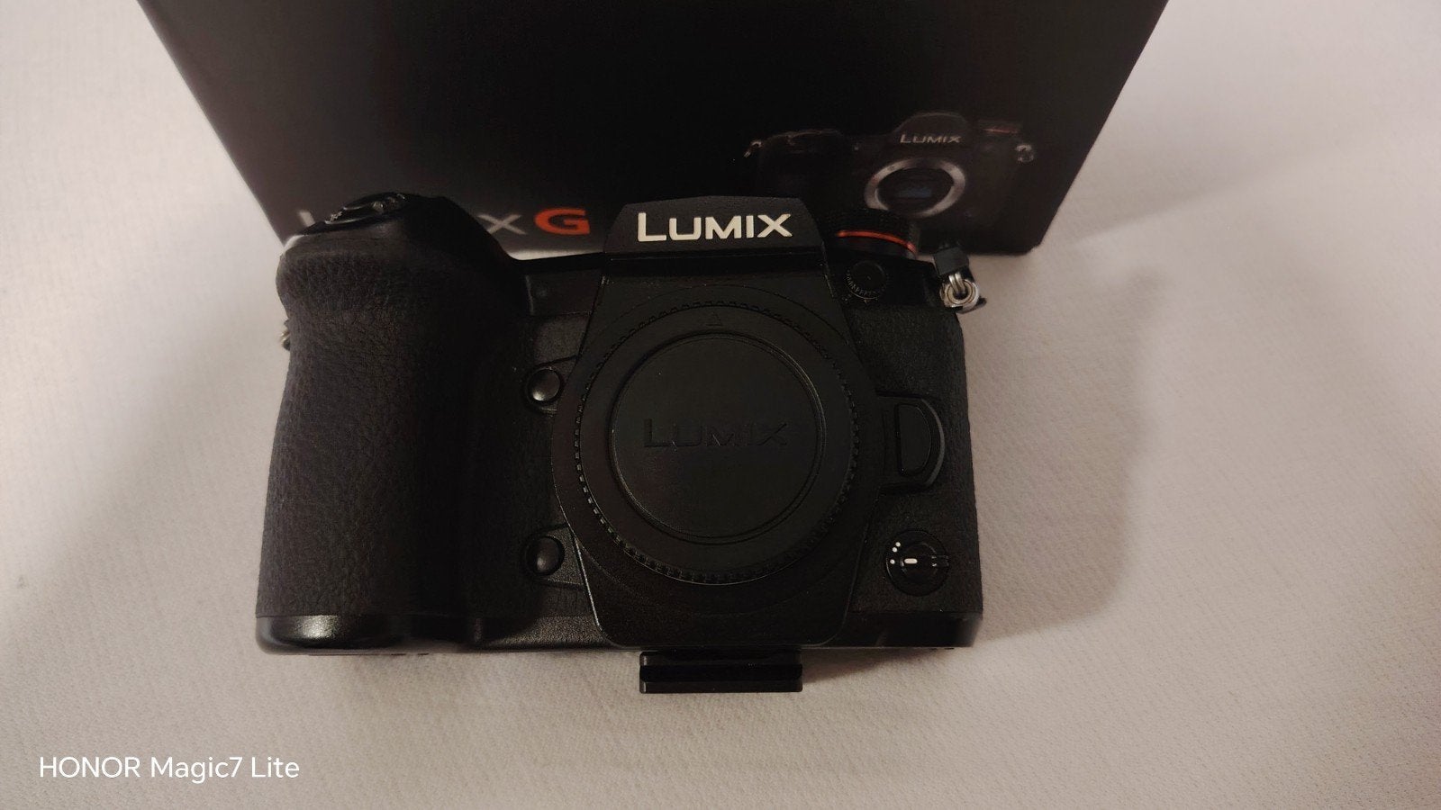 Panasonic Lumix G9 in originele doos – Slechts 22k kliks!, Ophalen