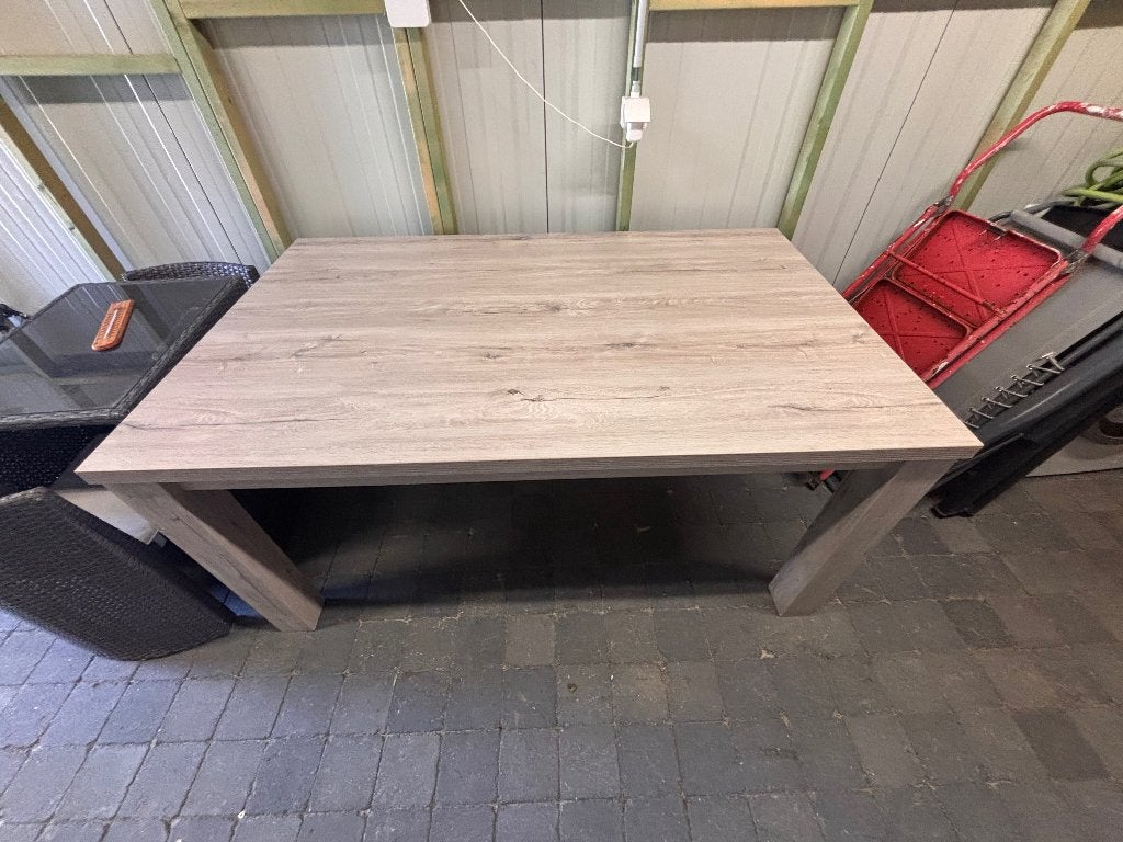 Eettafel, Huis en Inrichting, Ophalen, 100 tot 150 cm, Zo goed als nieuw, Vijf personen of meer