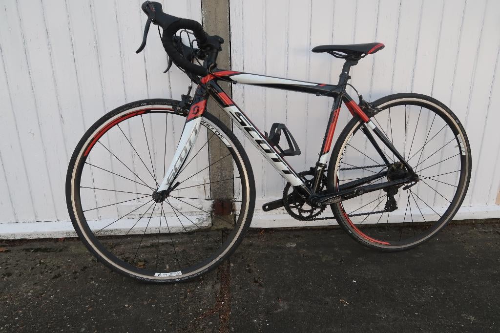 Race fiets  Scott, Fietsen en Brommers, Ophalen, Heren, Zo goed als nieuw, 15 tot 20 versnellingen