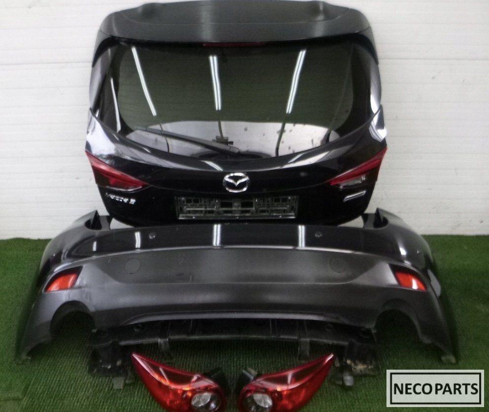 MAZDA 3 ACHTERBUMPER ACHTERKLEP KLEUR 41W ALLES LEVERBAAR, -, Mazda, Utilisé, -