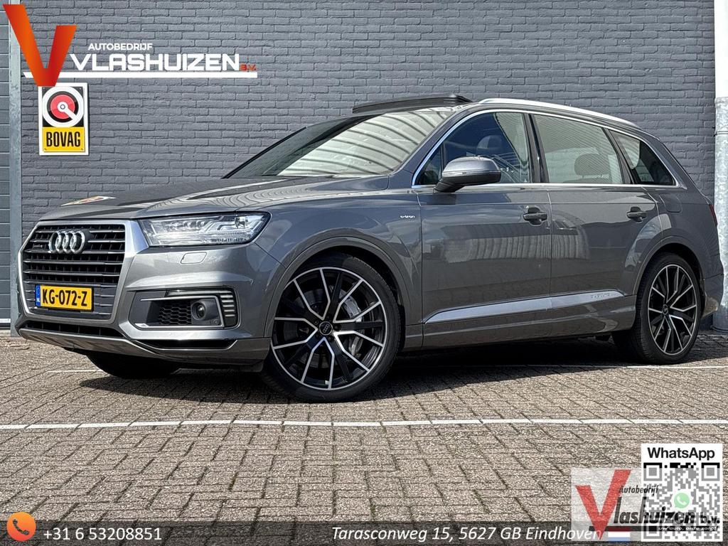 Audi Q7 3.0 TDI e-tron quattro Premium | Soft Close | Bose |, Auto's, Automaat, Elektrische ramen, Zwart, Bedrijf