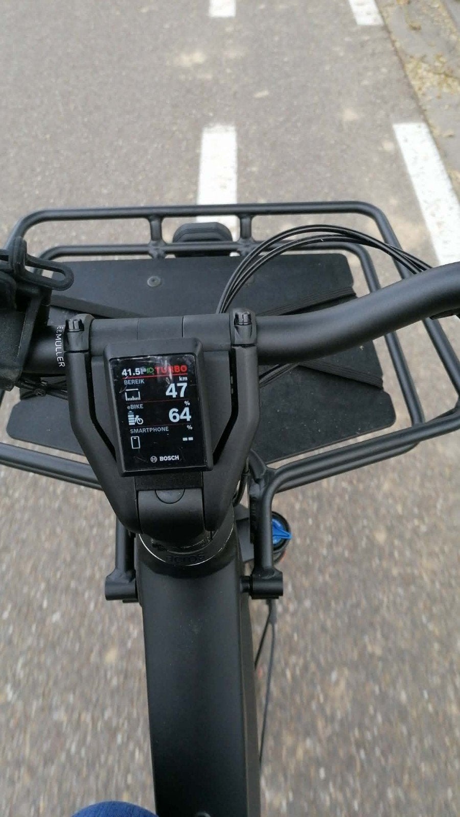 Spedelec riese and muller longtail, Fietsen en Brommers, Elektrische fietsen, Ophalen