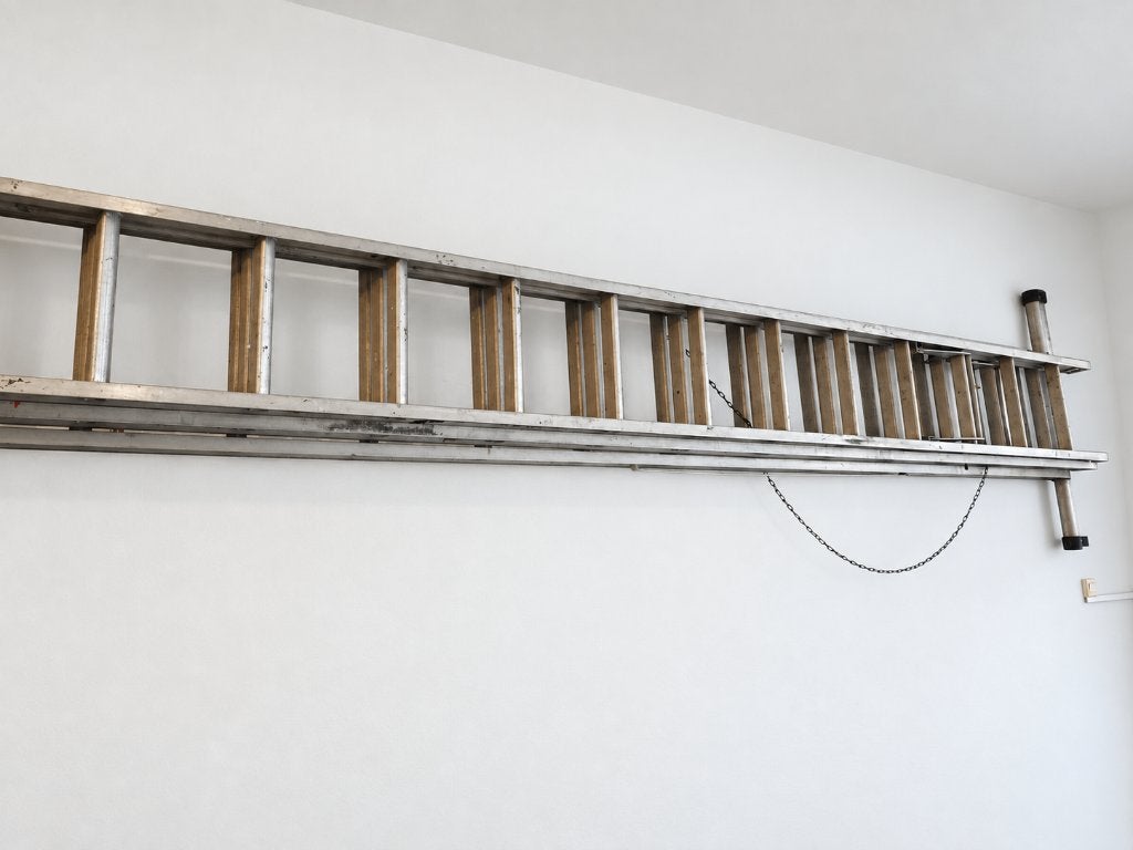 Ladder 3 x 390 cm - (3 x 14 sporten), 2 à 4 mètres, Pliable ou rétractable/escamotable, Échelle, Enlèvement