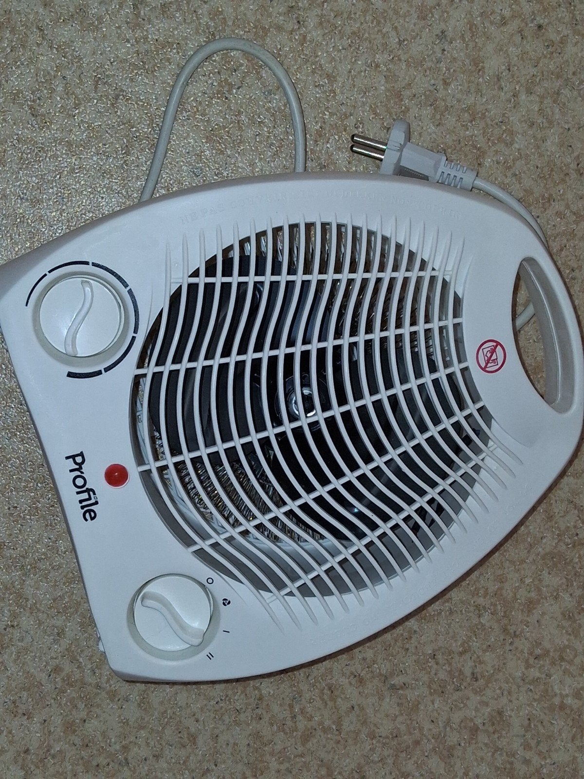 radiateur électrique, Enlèvement, Comme neuf, 800 watts ou plus, Radiateur