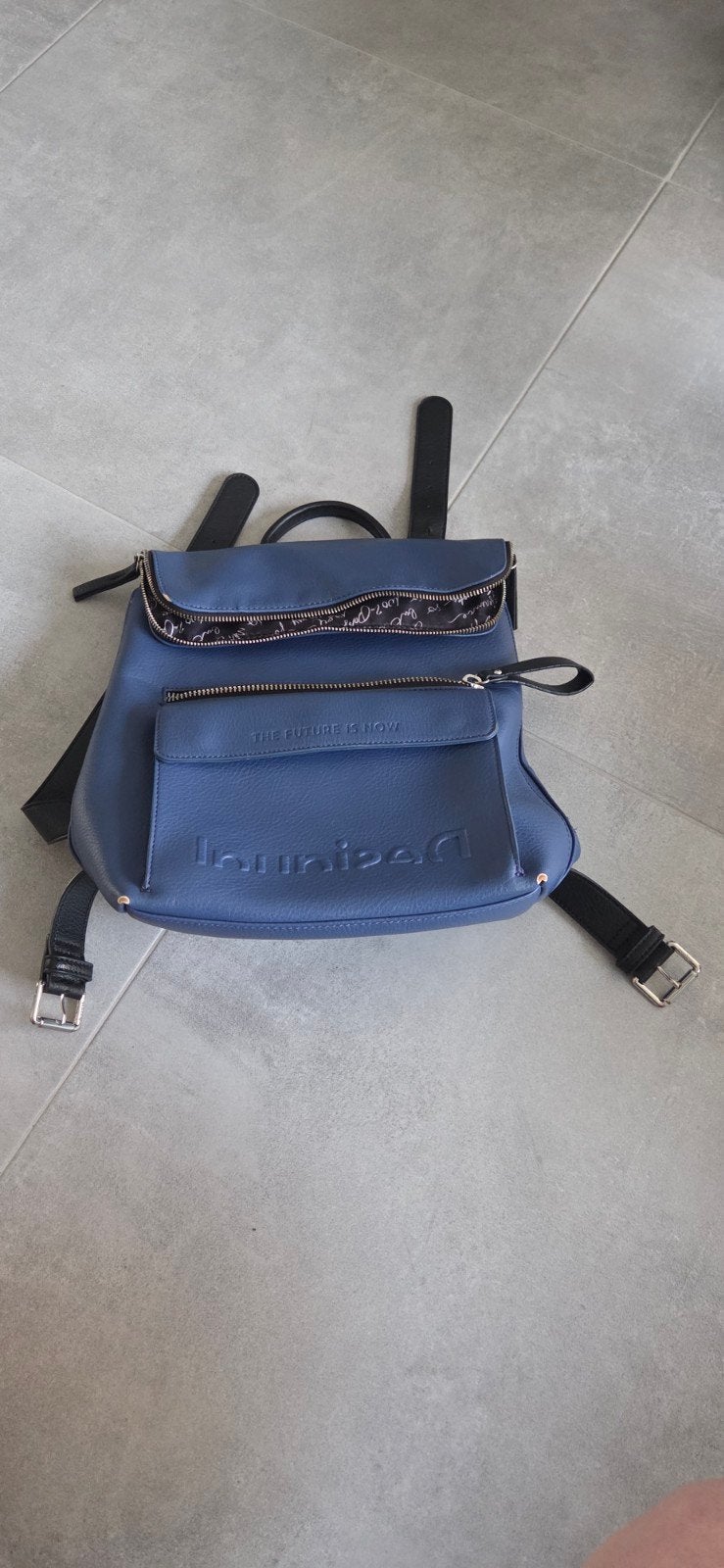 Sac à dos Desigual bleu, Enlèvement, Utilisé, Autres marques