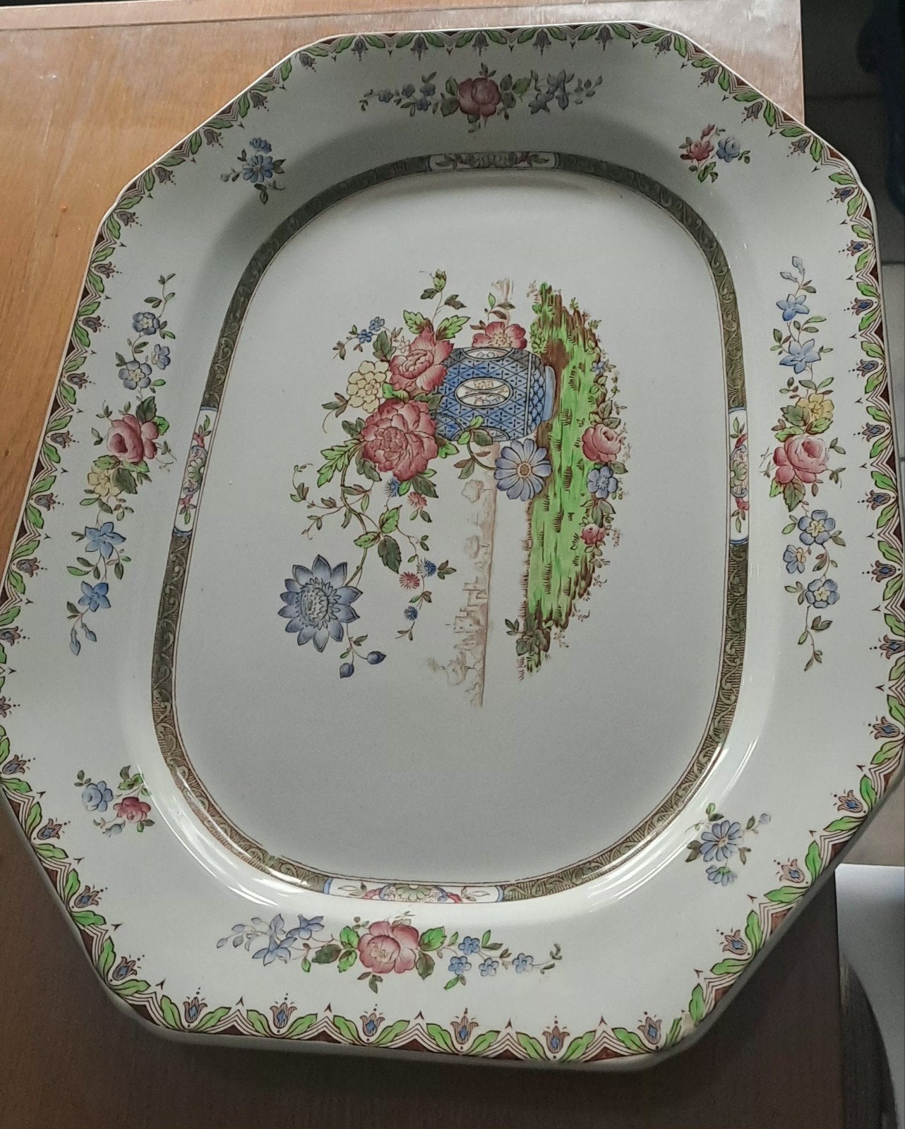 Dienblad in Engelse stijl, Antiek en Kunst, Ophalen