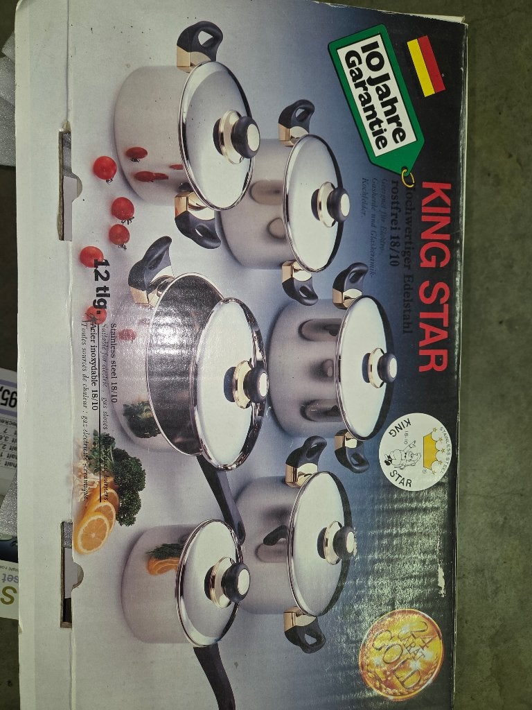 Kookpotten, Ophalen, Nieuw