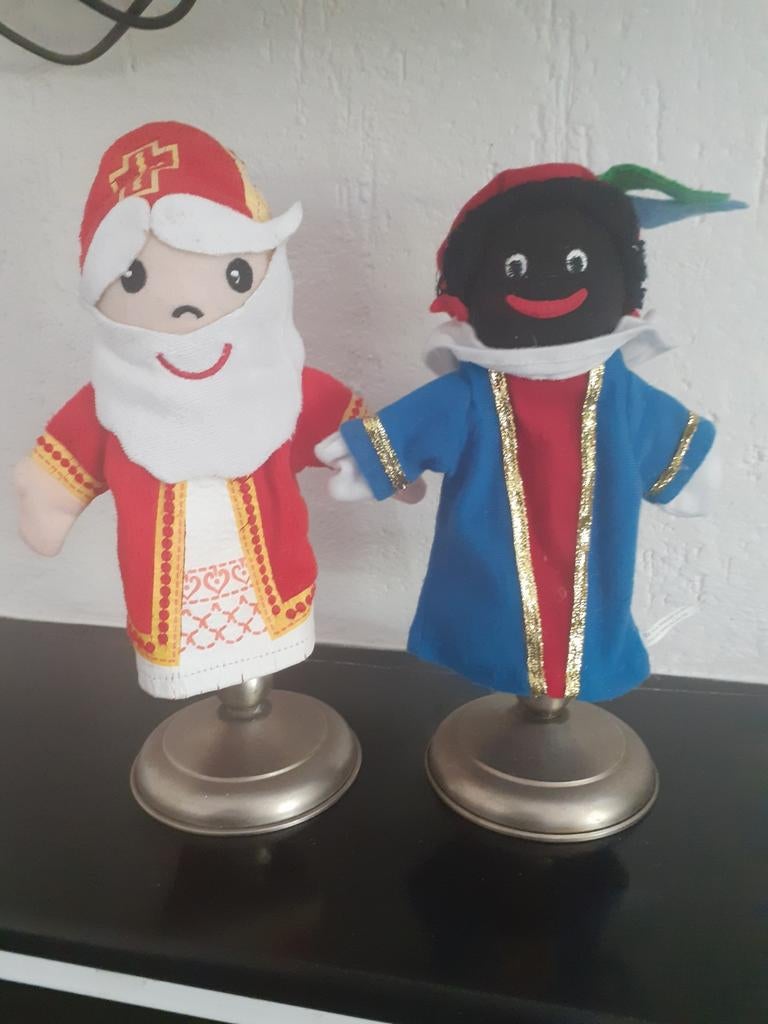 Sinterklaas en Piet handpoppen, Ophalen of Verzenden