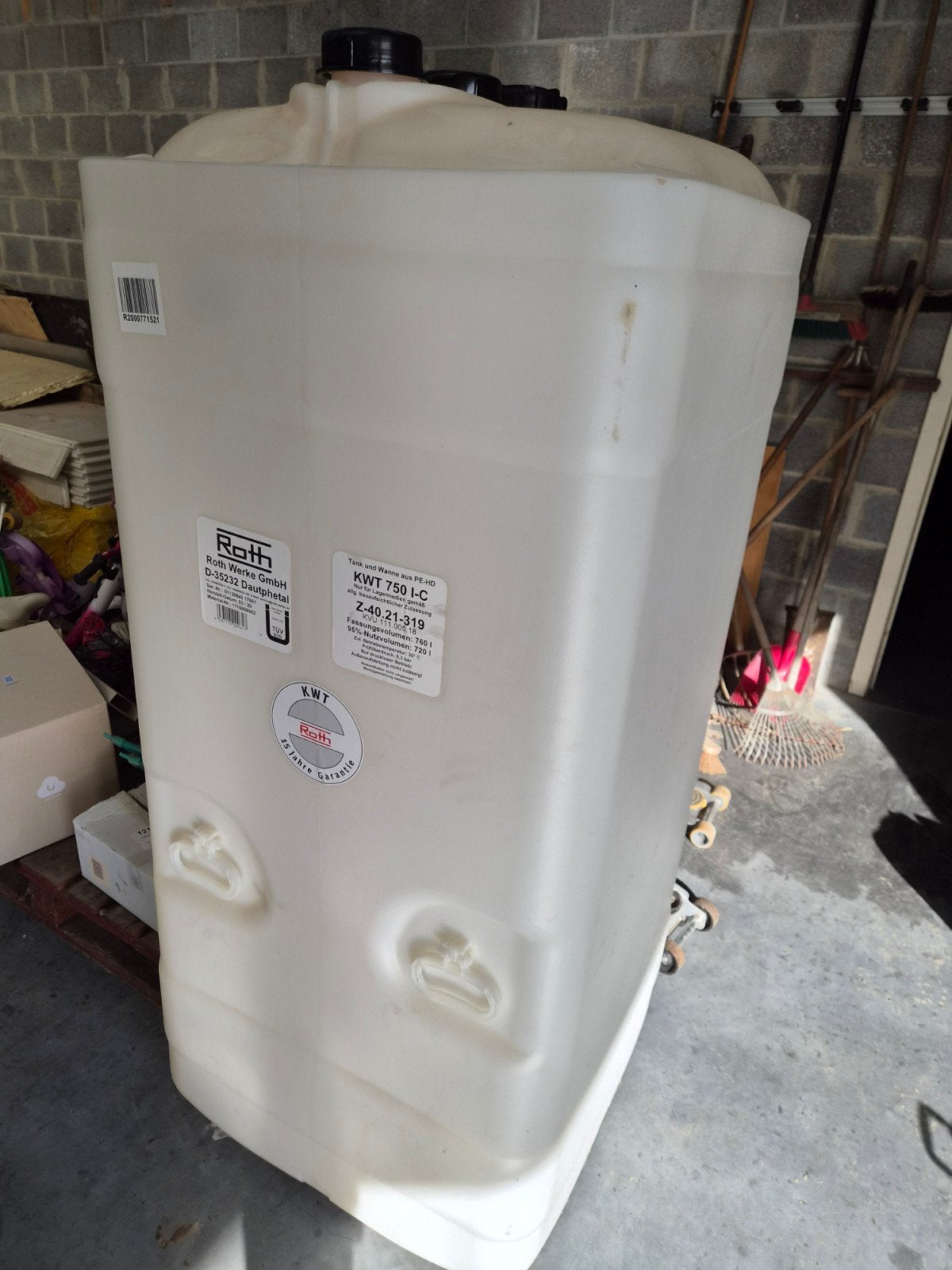 mazout tank dubbel wandig stockage, Ophalen of Verzenden