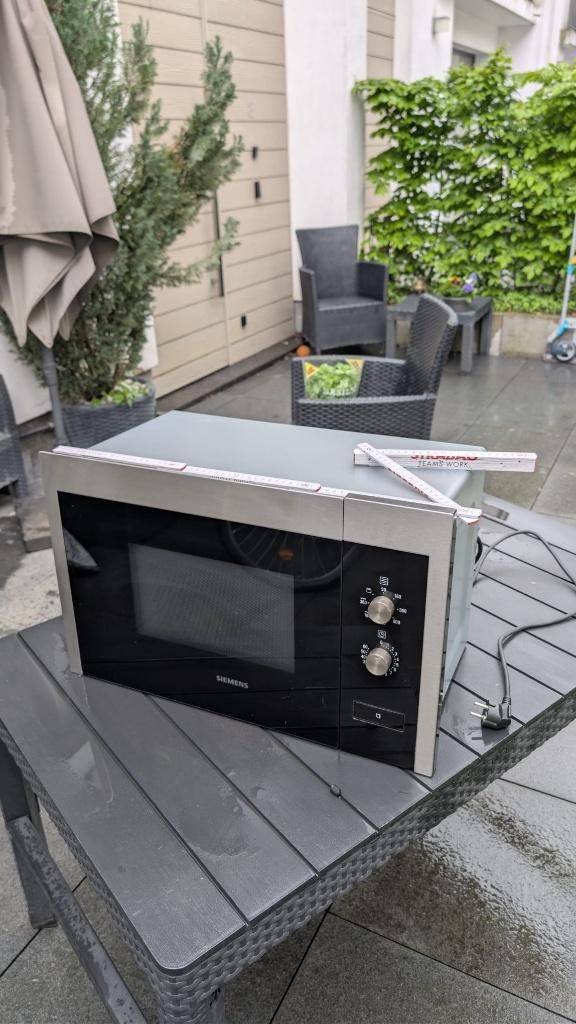 Degelijke Siemens inbouw microgolfoven (werkt perfect!), Ophalen, Gebruikt, Microgolfoven, Grill