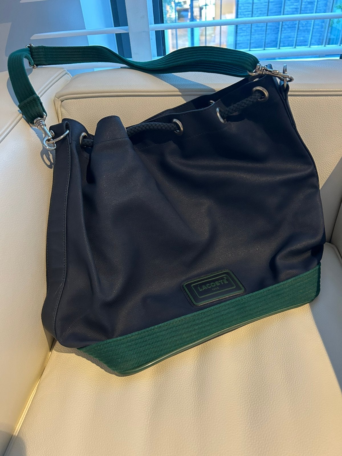 Sac Lacoste original, Enlèvement, Comme neuf, Bleu