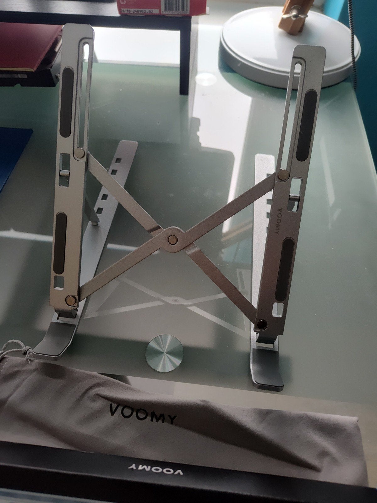 Laptop standaard Voomy, Computers en Software, Laptopstandaarden, Ophalen of Verzenden
