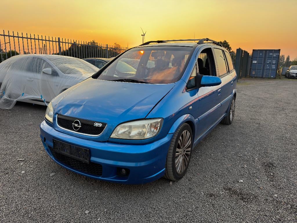 Opel Zafira 2.0 OPC export, Autos, Cuir, Achat, 7 places, Boîte manuelle