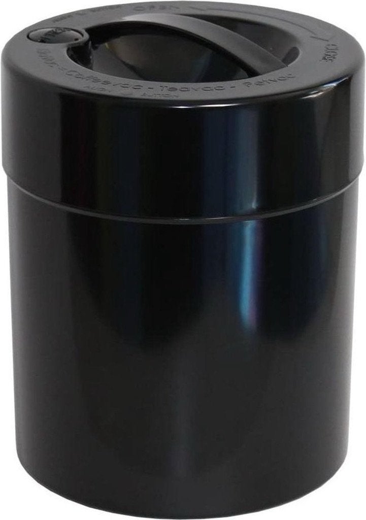 CoffeeVac 3.8ltr - 1000gr - Koffie bewaarbus luchtdicht, Enlèvement ou Envoi, Comme neuf, Noir