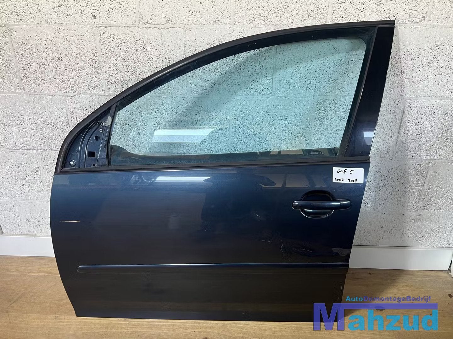 VW GOLF 5 Groen links voor deur 2003-2009, Gebruikt, Volkswagen AG, Voor, Vw@volkswagen.de