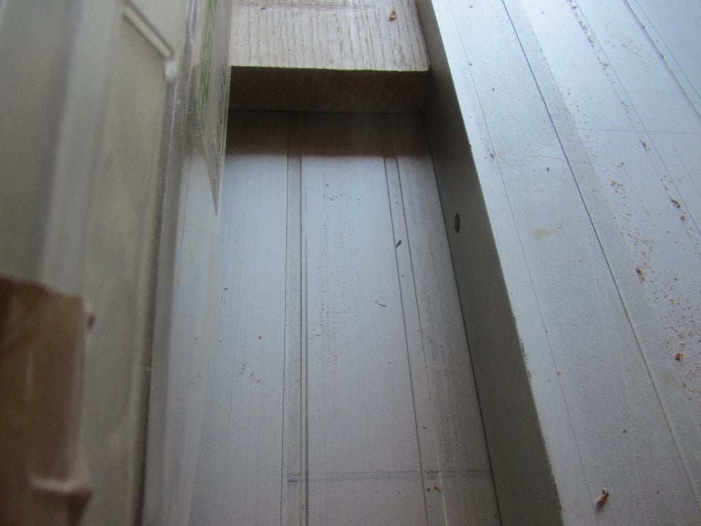outils et machines de menuiserie, Enlèvement
